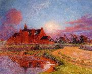 unknow artist Moonlight over Kervaudu oil painting picture wholesale